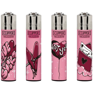 Zapalniczka CLIPPER ANTI LOVE  (48pcs)